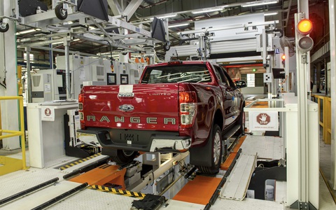 Ford quay trở lại lắp ráp xe Ranger tại Việt Nam