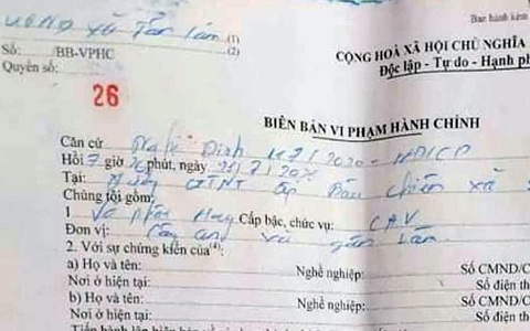 Đi bơm nước nuôi vịt, bị phạt vì vi phạm chỉ thị 16: Thông tin không đúng bản chất