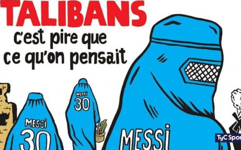 Báo chí Pháp bị chỉ trích vì so sánh giữa Messi với... Taliban