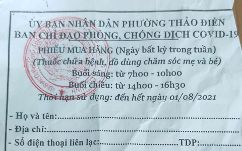 HỎI - ĐÁP về dịch COVID-19: Phường phát phiếu ‘đi mua thuốc theo khung giờ’, đúng không?