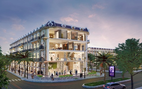 Tiềm năng sinh lời hấp dẫn tại shophouse 2-3 mặt tiền trung tâm TP. Hà Tĩnh