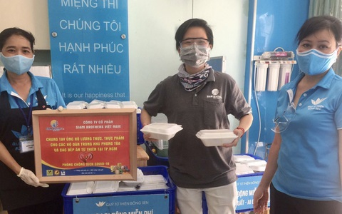 SBVN tài trợ hàng chục tấn nhu yếu phẩm trong đại dịch COVID-19