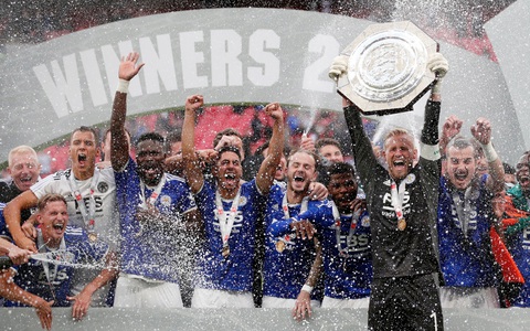 Đá bại Man City, Leicester đoạt Siêu cúp Anh 2021
