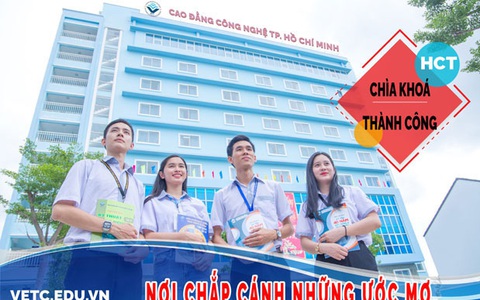 Trường Cao đẳng Công Nghệ TP.HCM thông báo xét tuyển đợt 3