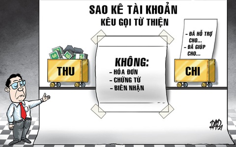 Công bố sao kê tài khoản kêu gọi từ thiện: Đã đủ cho sự minh bạch?