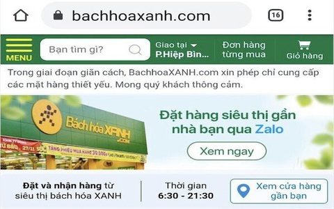Bách hóa Xanh lập 2.000 nhóm 'Đi chợ online'