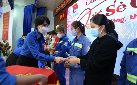 Chương trình ‘Cùng Tuổi Trẻ Tết sẻ chia 2022’ đến Đà Nẵng