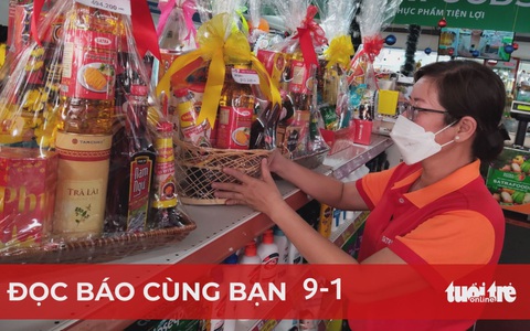 Đọc báo cùng bạn 9-1: Xu hướng sắm Tết thiết thực, tiết kiệm