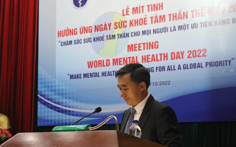 Gần 15 triệu người Việt Nam mắc 10 rối loạn tâm thần thường gặp, đứng đầu là trầm cảm, lo âu