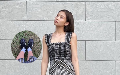 Fan 'trải chiếu', xếp hàng chờ mua đôi giày Jennie chọn mang