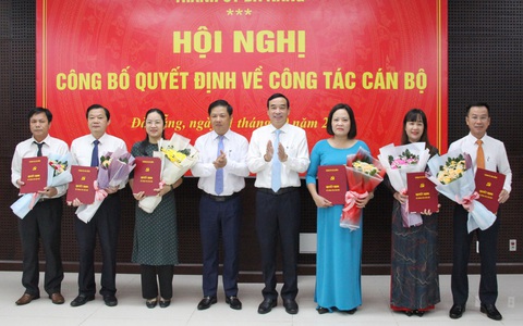 Đà Nẵng bổ nhiệm nhiều nhân sự chủ chốt