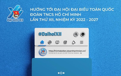 Thi sáng tác khung hình đại diện, ảnh bìa Đại hội Đoàn toàn quốc lần thứ XII