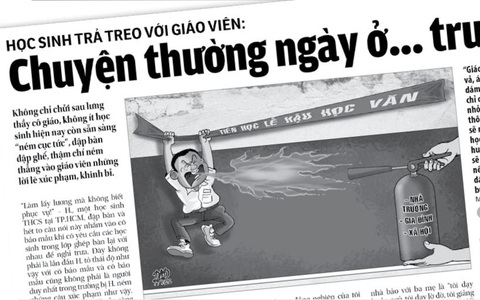 Xử lý sao khi học sinh 'trả treo'?