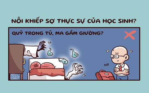 Nỗi khiếp sợ thực sự của tụi con nít