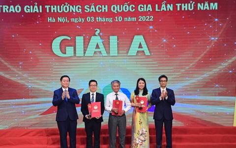 Giải thưởng sách quốc gia lần 5 tôn vinh cuốn sách khẳng định cương vực quốc gia