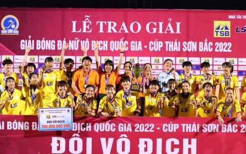 CLB TP.HCM lần thứ 11 vô địch Giải bóng đá nữ quốc gia