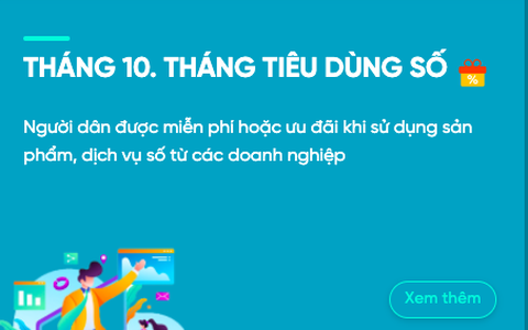 Nhiều chính sách miễn phí, ưu đãi, giảm giá trong Tháng tiêu dùng số 10-2022