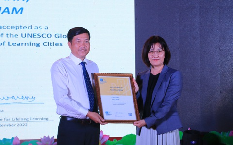 Đồng Tháp có thêm 'Thành phố học tập' được UNESCO vinh danh