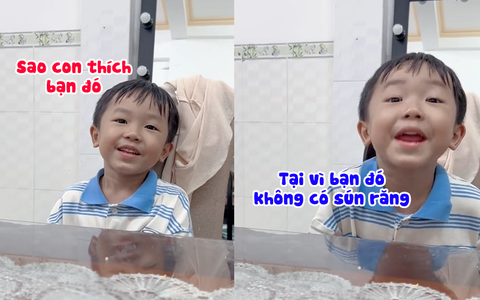 Cậu bé kể mẹ nghe khoảnh khắc 'rung động' trước crush