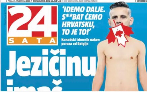 Truyền thông Croatia 'nổi bão' vì phát biểu của huấn luyện viên tuyển Canada
