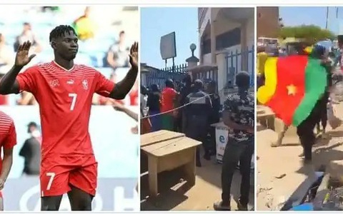 Cổ động viên Cameroon 'khủng bố' nhà cha của tiền đạo Embolo