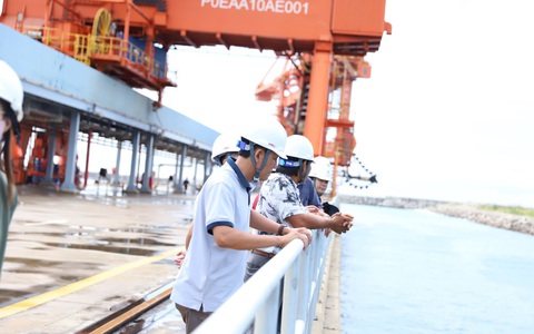 Nhiệt điện Vĩnh Tân 4 tổ chức đoàn tham quan, học hỏi kinh nghiệm