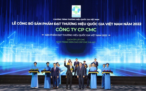 Công ty Cổ phần CMC vinh dự đón nhận danh hiệu Thương hiệu Quốc gia 2022