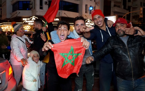 Morocco sục sôi trước trận tứ kết