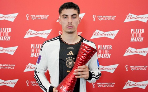 Kai Havertz: 'Chứng kiến tuyển Đức bị loại giống như xem một bộ phim kinh dị'