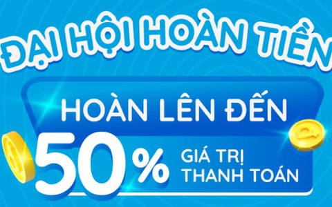 Đại hội hoàn tiền tới 50% giá trị giao dịch với Ngân hàng số TNEX