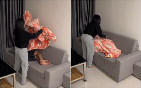Khi hai vợ chồng giận nhau nhưng vẫn phải quan tâm