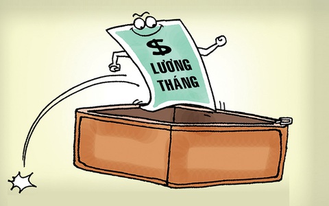 Lương tháng bị 'kẻ lạ mặt' bắt cóc