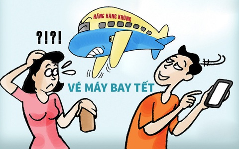 Đặt được vé máy bay Tết mà hổng có vui