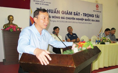 Tập huấn giám sát, trọng tài khu vực phía Nam cho V-League 2023