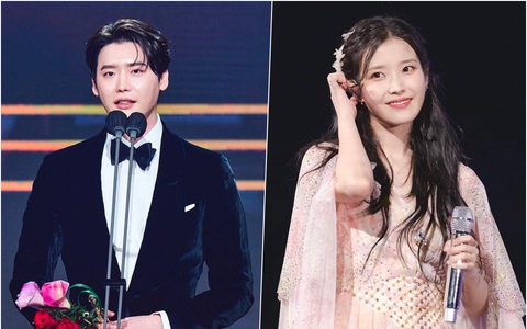 Lee Jong Suk và IU 'lộ chuyện' hẹn hò