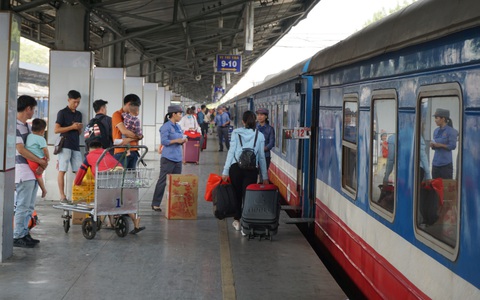 Đường sắt chạy thêm tàu vào dịp Tết dương lịch 2023