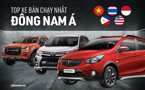 Gu xe bán chạy ở Đông Nam Á: 'Công thức chung' là xe Nhật, xe Hàn và xe nội địa