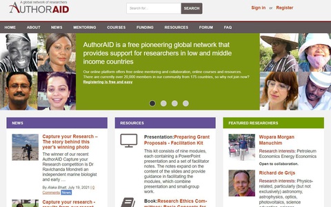 AuthorAID tổ chức khóa học miễn phí về viết bài báo khoa học