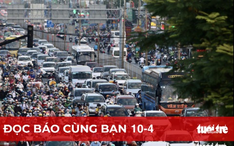 Đọc báo cùng bạn 10-4: Sau năm 2030 dừng hoặc hạn chế xe máy