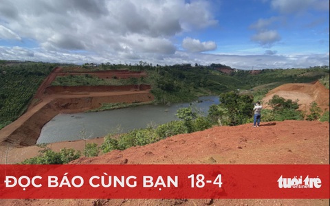Đọc báo cùng bạn 18-4: Họa phân lô bán nền