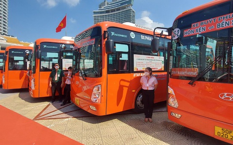 Phương Trang mở thêm 8 tuyến xe buýt tại Khánh Hòa