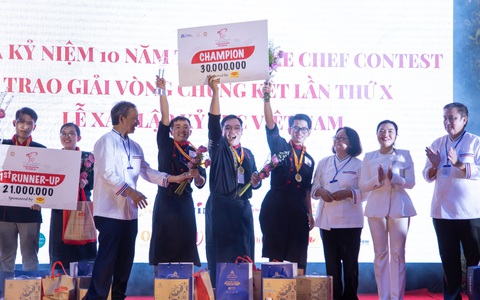 Sinh viên với món ngon Nam Bộ trở thành quán quân The Future Chef Contest