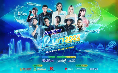 AAA đồng hành tại đường chạy nước đầu tiên - Revive Water Run