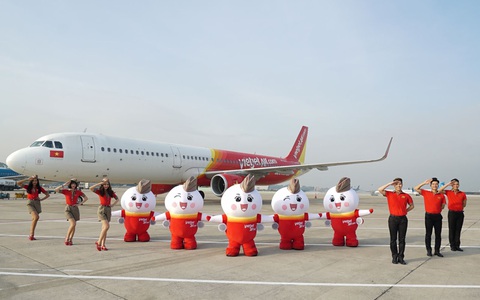 Vietjet ghi nhận tăng trưởng 113% lợi nhuận so với cùng kỳ