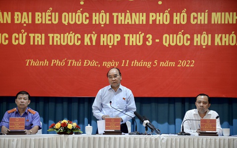 Chủ tịch nước: 'Việc nào người dân nói phải thì giải quyết, bảo vệ quyền lợi chính đáng'