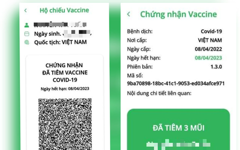 14 triệu hộ chiếu vắc xin có trên PC-COVID-19