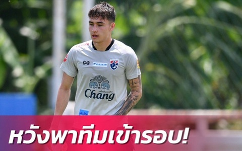 'Ngôi sao châu Âu' của U23 Thái Lan đặt mục tiêu 'tối thiểu vào tứ kết' Giải U23 châu Á 2022