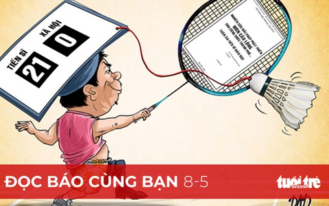 Đọc báo cùng bạn 8-5: 'Nhân bản' đề tài luận án tiến sĩ