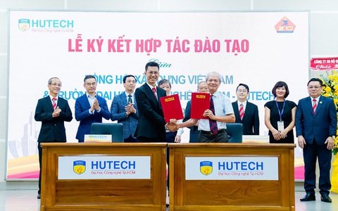 HUTECH ký kết hợp tác với Tổng hội Xây dựng Việt Nam về đào tạo