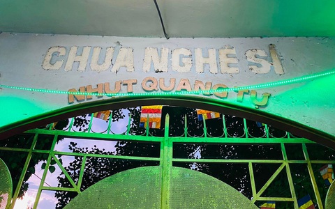 Trả lại bảng tên Chùa nghệ sĩ như cũ